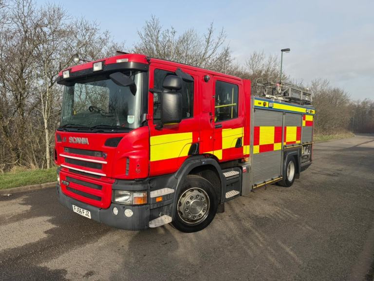 SCANIA P-SRS D-CLASS P270 FIRE TRUCK