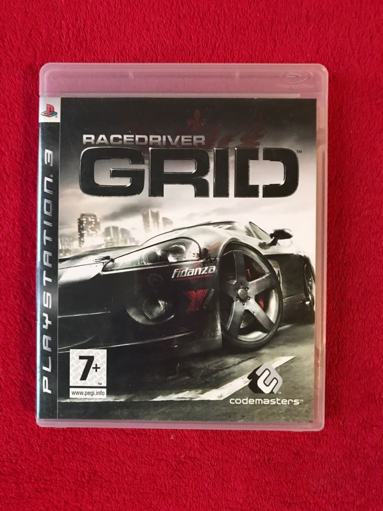 Race Driver GRID PS3 Game with Case and Manual