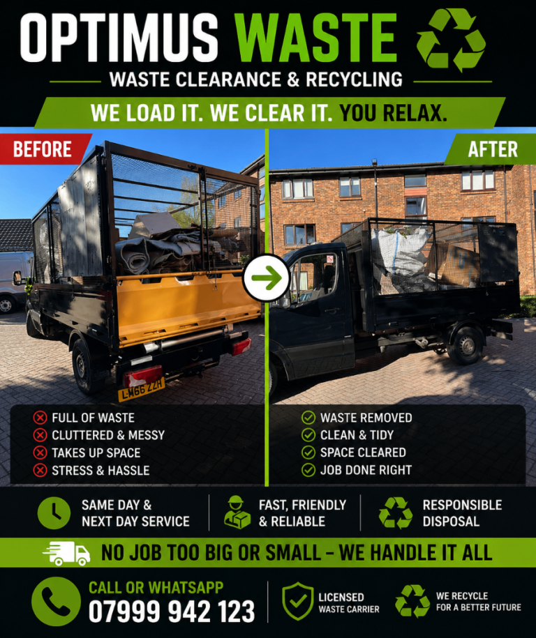 Rubbish Removal Havering & Romford Same Day | From £40