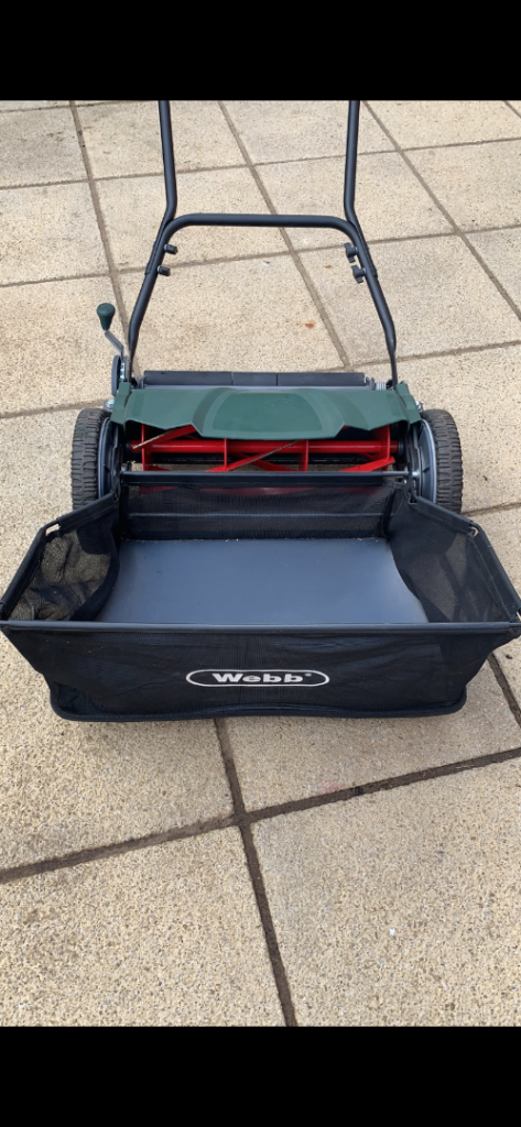 Webb Push Rear Roller Cylinder Lawnmower MEH18