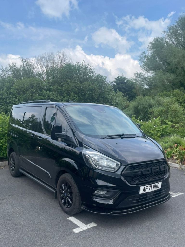 2021 Ford Transit Custom 1.0 EcoBoost PHEV 126ps Low Roof Limited Van Auto PANEL VAN Petrol Serie...