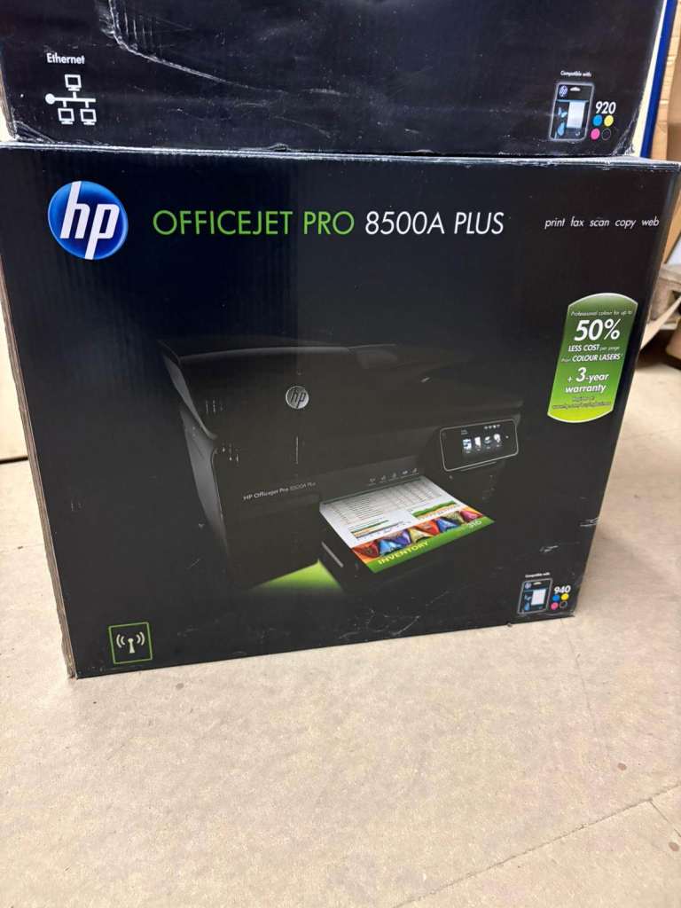 Officejet Pro 8500A Plus Printer e-All-in-One - SCRAP PARTS -£40+VAT - COLLECTION ONLY