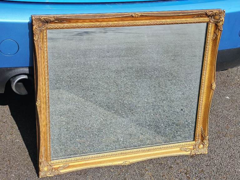 SOLD: Vintage Gold Mirror 