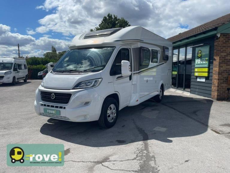 Carado T339 3 berth 4 belt rear fixed Island bed motorhome