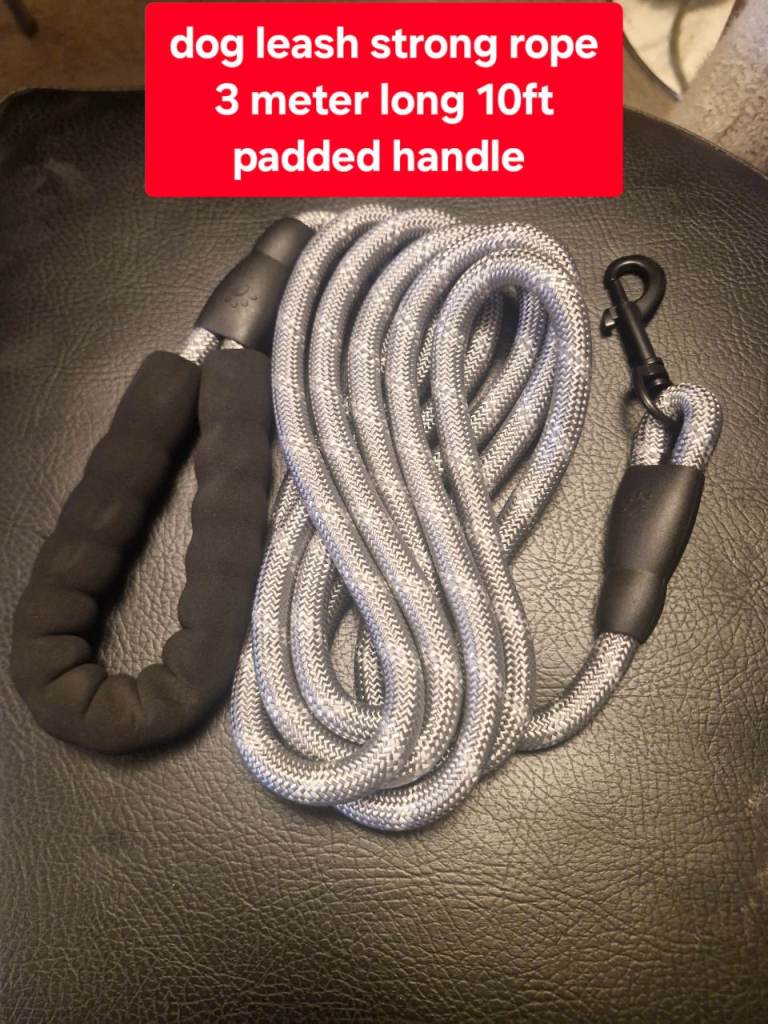 10 ft long dog leash strong reflective rope . Delivery available