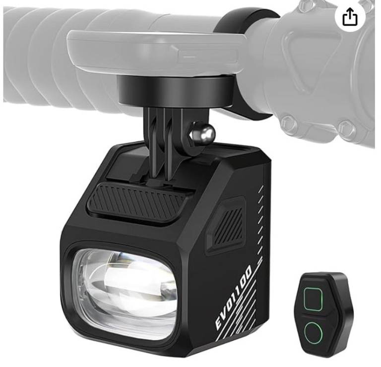 New. MagicShine EVO 1100 Underneath Mounted Bike Light, Cut-Off Line Beam