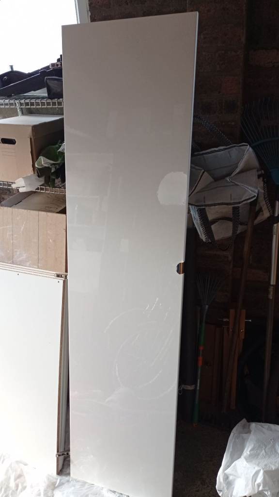 IKEA FARDAL Door, high-gloss white, 50x195 cm
