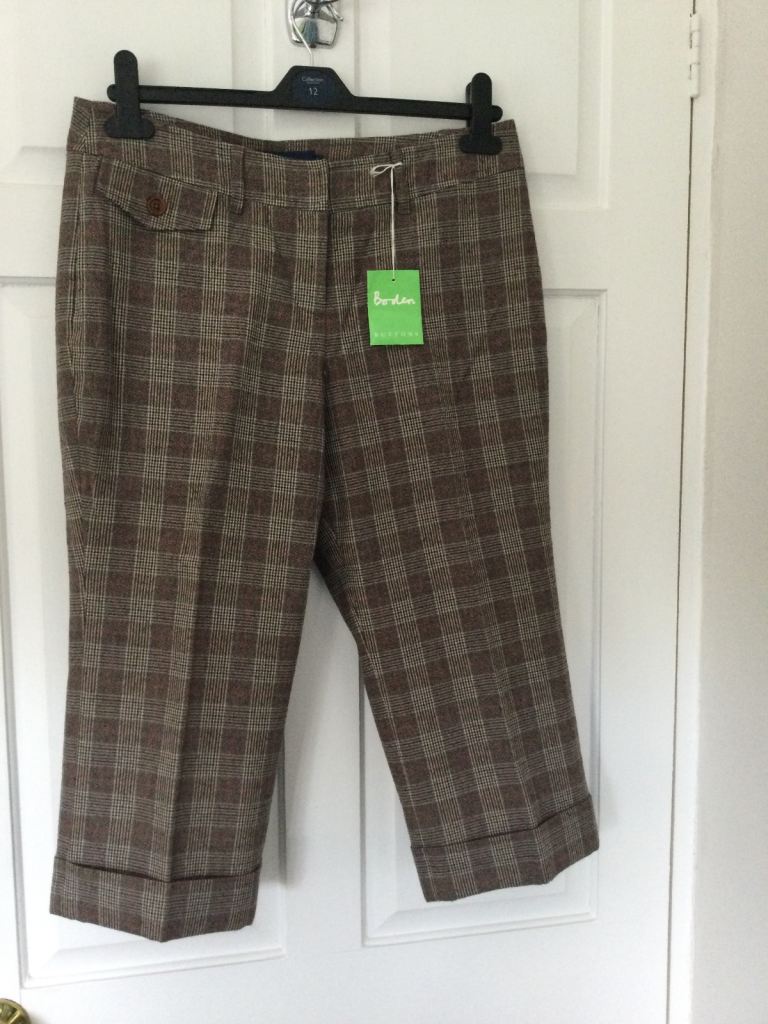image for Boden cropped trousers size 12
