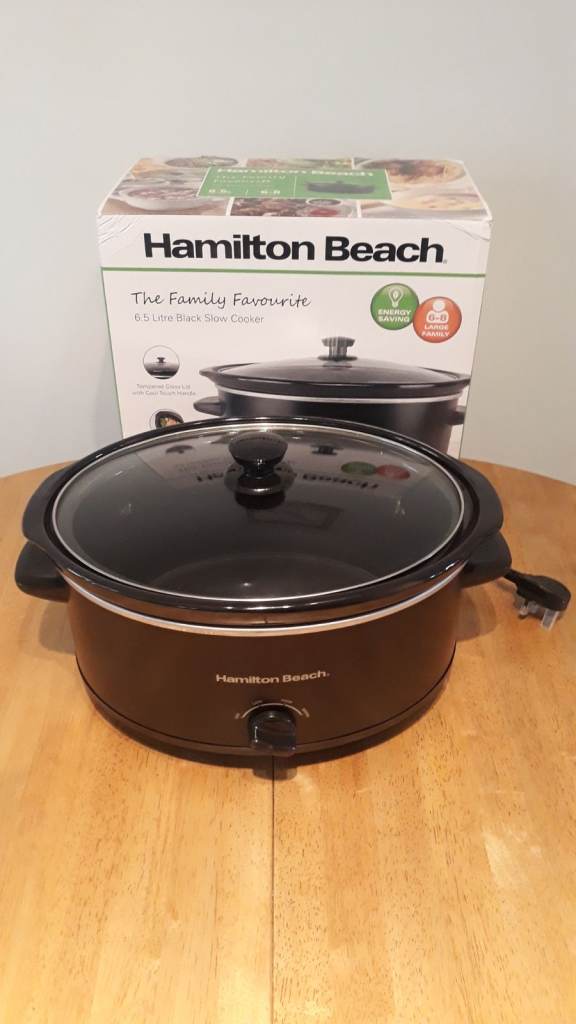 Hamilton beach 6.5L slow cooker 