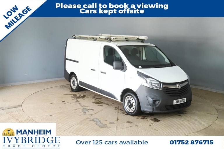 2018 68 VAUXHALL VIVARO 1.6 CDTI 2900 PANEL VAN 5DR DIESEL MANUAL L1 H1 EURO 6 (
