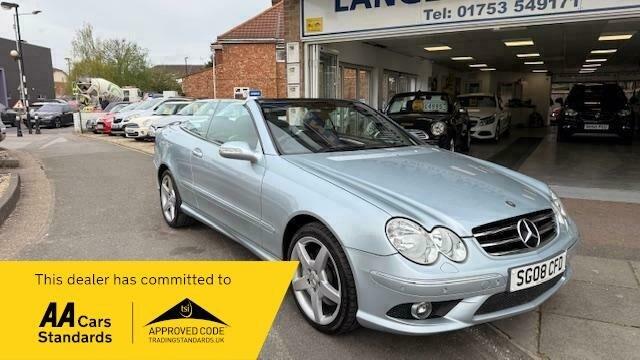 2008 Mercedes-Benz CLK 200K Sport 2dr [184] Tip Auto CONVERTIBLE Petrol Automatic