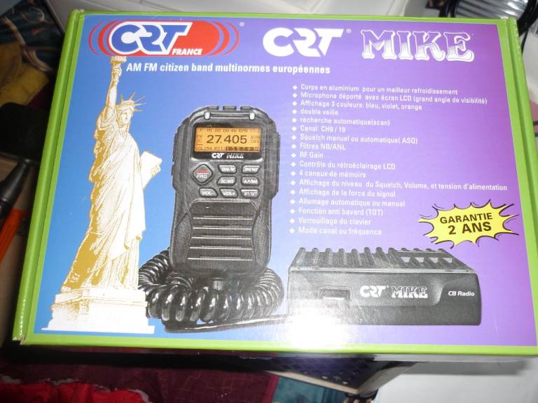 CRT Mike AM FM Citizen Band Radio - NEW