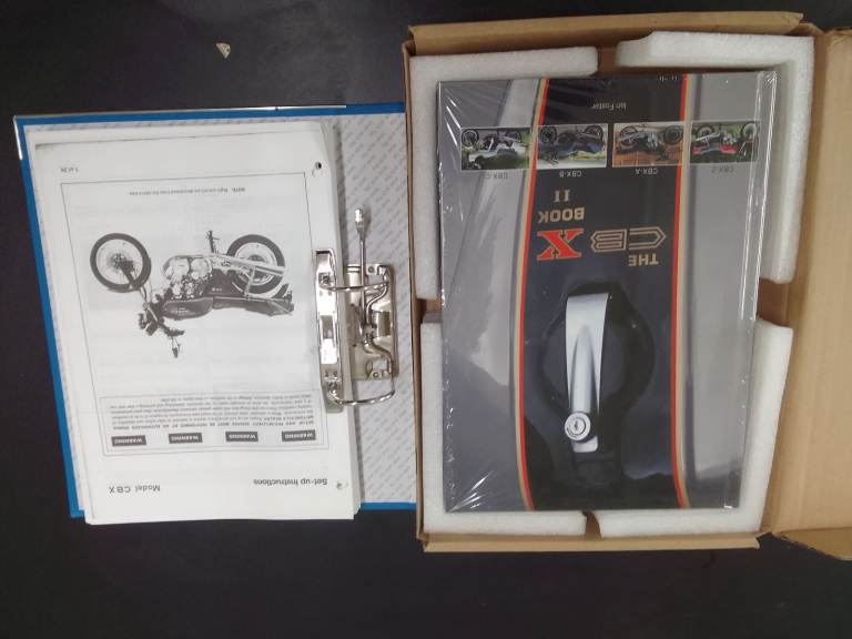Honda CBX1000 books
