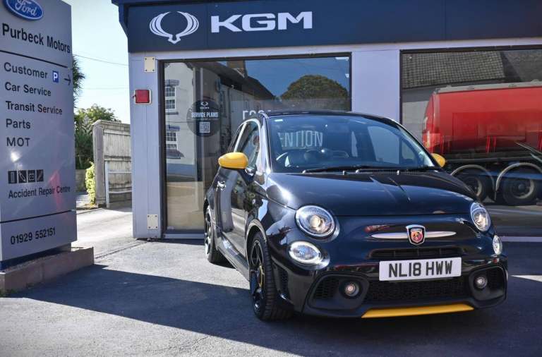 2018 Abarth 595 1.4 T-Jet Trofeo Euro 6 3dr HATCHBACK Petrol Manual