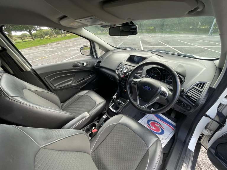 FORD ECOSPORT 1.0 EcoBoost 140 Titanium S 5dr Man, petrol, white + new timing