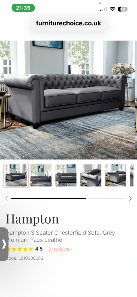 Sofa set