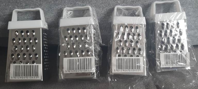 Tala miniature graters - Set of 4 Mini Stainless Steel Graters – New in Packaging