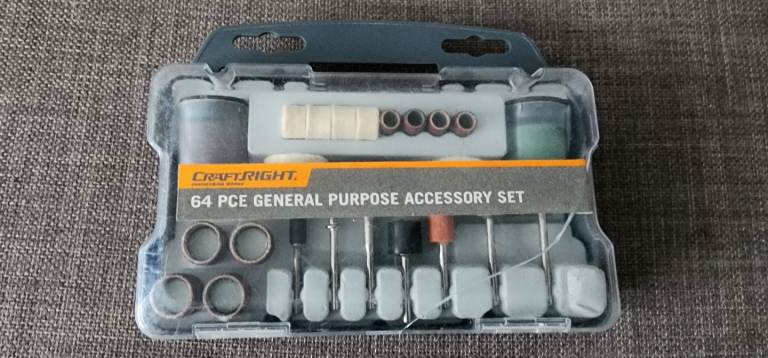 General purpose accessory set sanding polishing