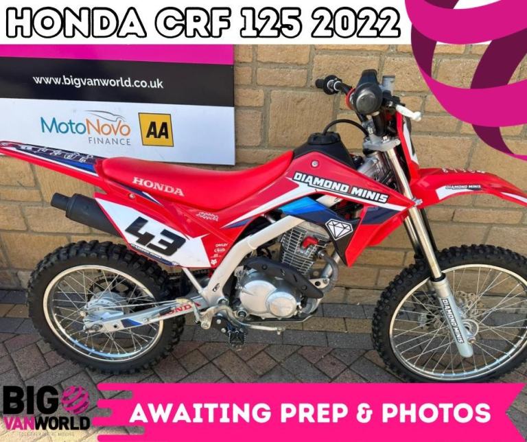 Honda CRF 125 2022 - Only 30 Hrs - Light Garden Use / Never Raced