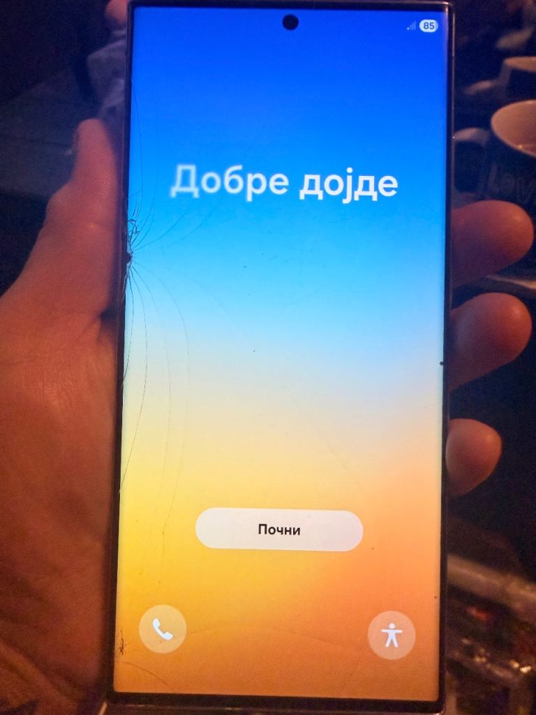 Samsung Galaxy S23 Ultra – Screen and Camera Damage