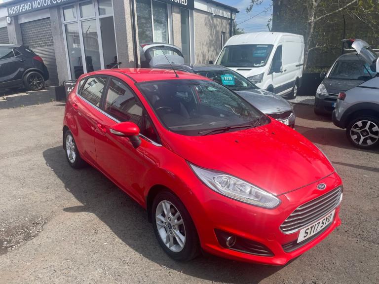 2017 Ford Fiesta 1.0T EcoBoost Zetec Hatchback 5dr Petrol Manual Euro 6 (s/s) (100 ps) Hatchback ...