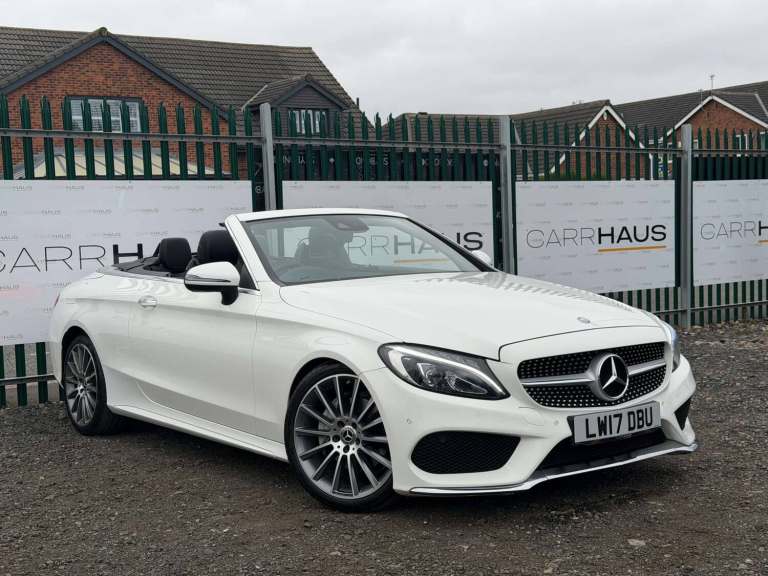 2017 Mercedes-Benz C Class C220d AMG Line 2dr Auto CONVERTIBLE DIESEL Automatic