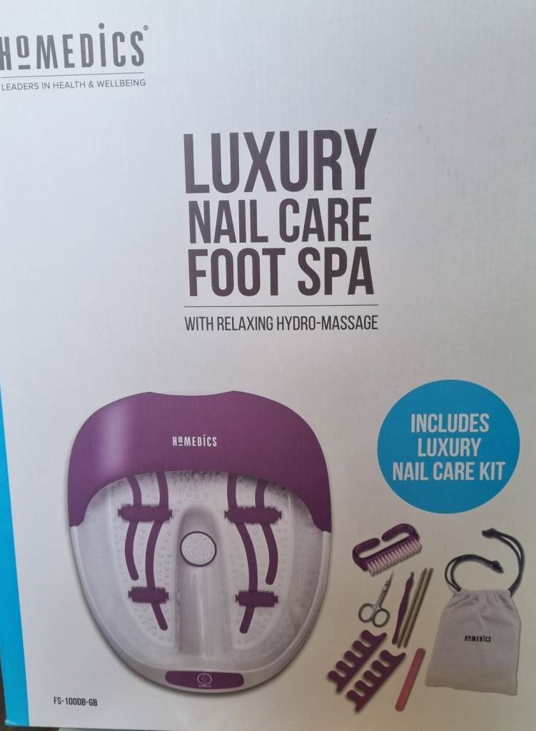 Homemedics Nail Care Foot Spa