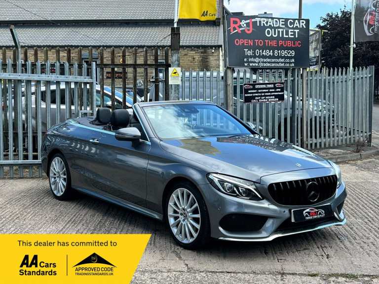 2017 Mercedes-Benz C Class C220d 4Matic AMG Line Premium Plus 2dr Auto CONVERTIBLE DIESEL Automatic