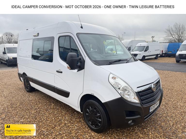 2019 Vauxhall Movano 2.3 CDTi 3500 Panel Van 5dr Diesel Manual FWD L2 H2 Euro 6 (130 ps) Panel Va...