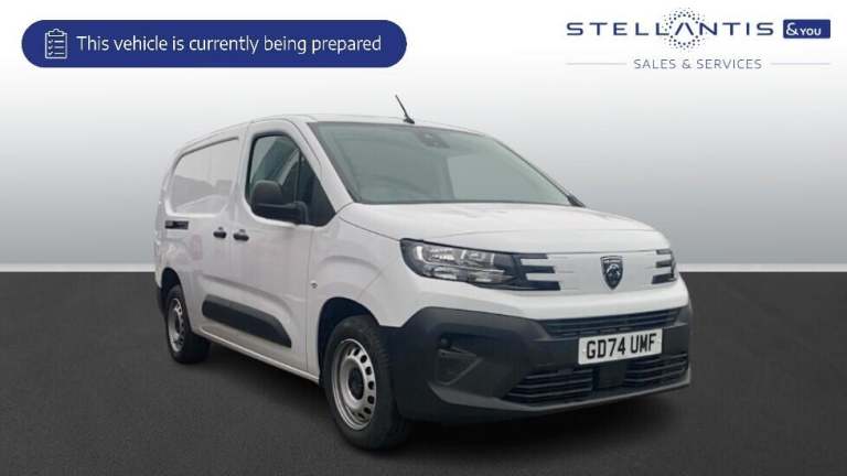 2025 Peugeot Partner 1.5 BlueHDi 100 Professional Crew Van PANEL VAN DIESEL Manual