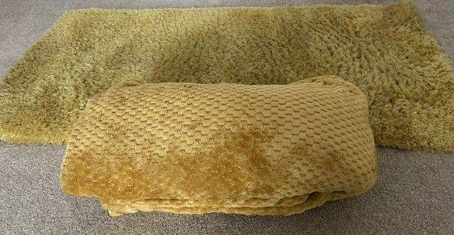 Oriental Weavers Mustard Rug 60x120 Dunelm Honeycomb Waffle Throw Large Cozy Set