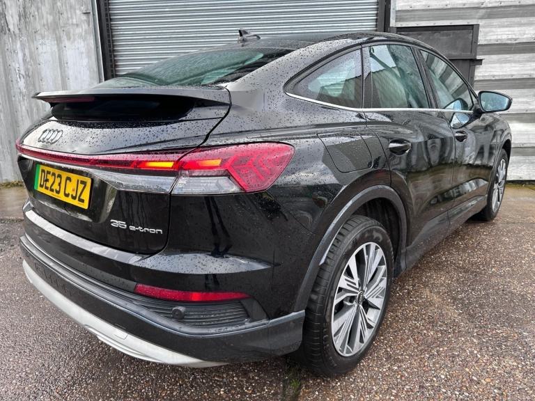 2023 23 REG AUDI Q4 E-TRON SPORTBACK AUTO ELECTRIC DAMAGED REPAIRABLE SALVAGE 
