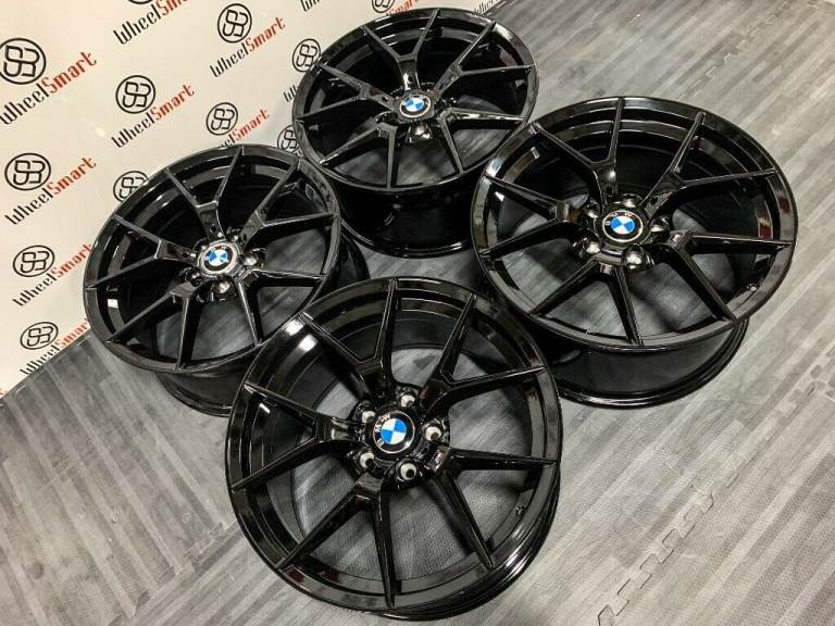 NEW 19"  BMW CS 763 STYLE ALLOY WHEELS - 5 x 120 - GLOSS BLACK FINISH