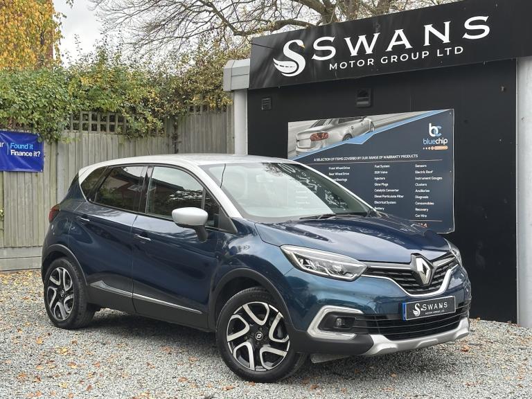 2018 Renault Captur 1.2 Dynamic Nav TCe Petrol Manual 5 Door Hatchback Blue
