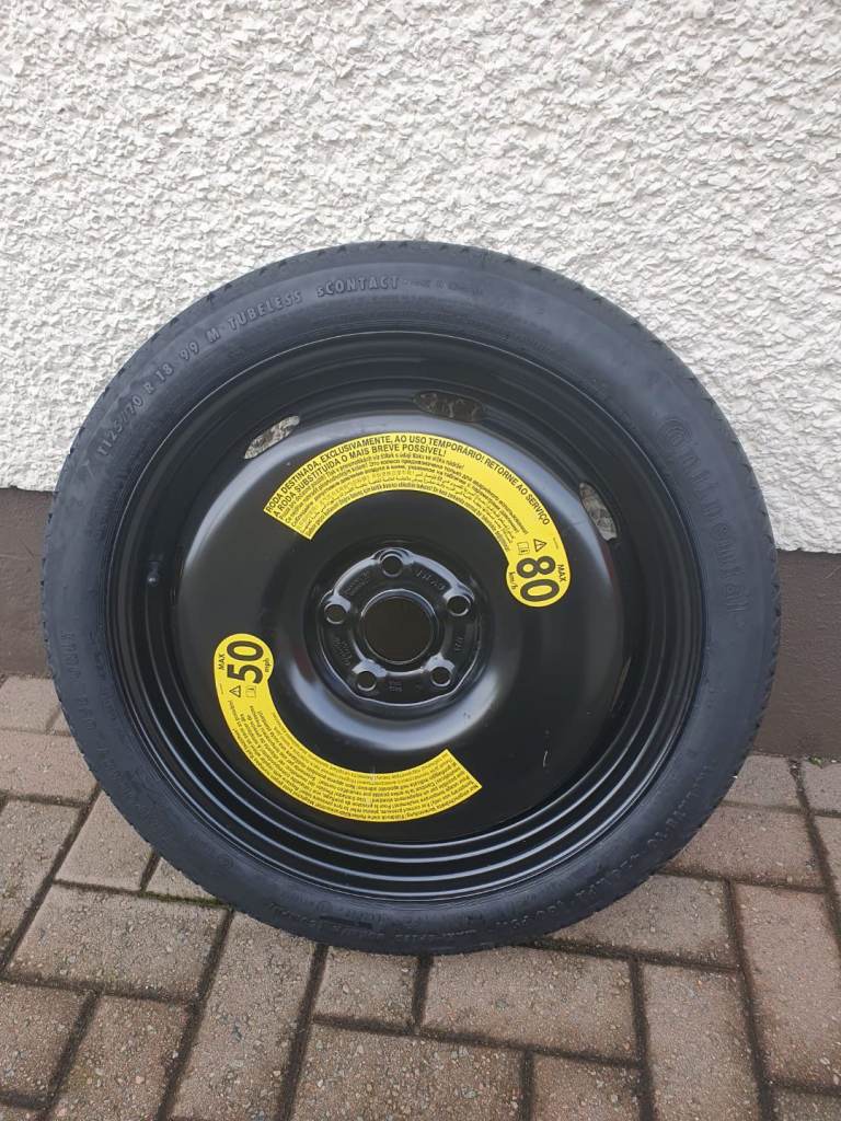 Audi A3 sportback spare tyre