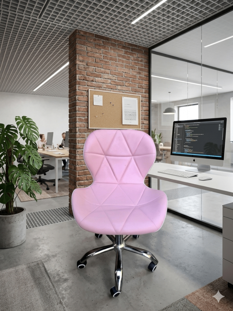 Pink Office Chair 