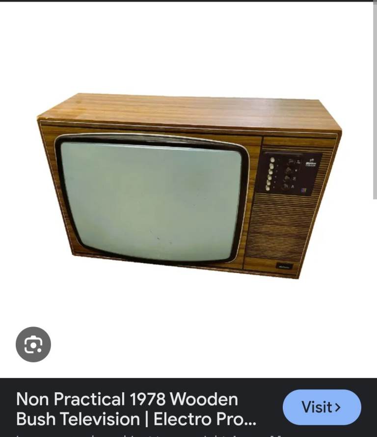 1978 Bush wooden television 