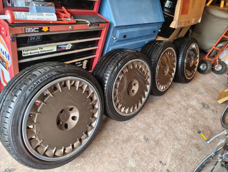 Set Ispiri CSRD TF Alloy Wheels Bronze 5x112 ET42 VW Audi Seat Skoda Mercedes