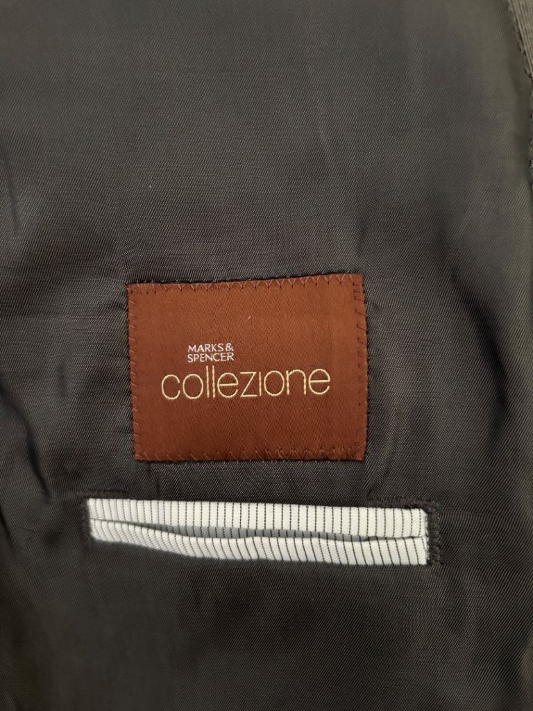 Marks & Spencer Collezione Men's Grey Suit Jacket - Good Condition