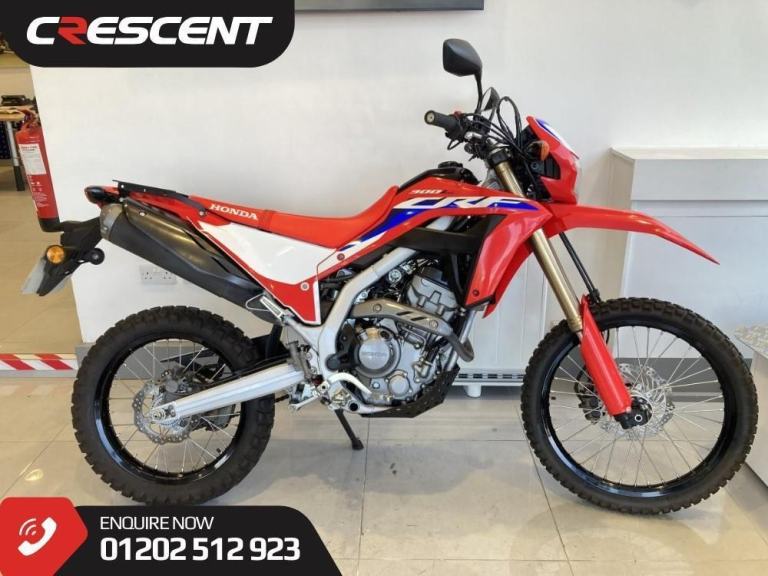HONDA CRF 300 - FITTED WITH SUMP GUARD AND REAR RACK - 1 OWNER FROM NEW 
