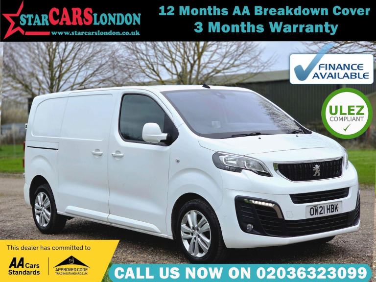 2021 Peugeot Expert 2.0 BlueHDi 1200 Asphalt Standard Panel Van EAT8 MWB Euro 6 (s/s) 6dr PANEL V...