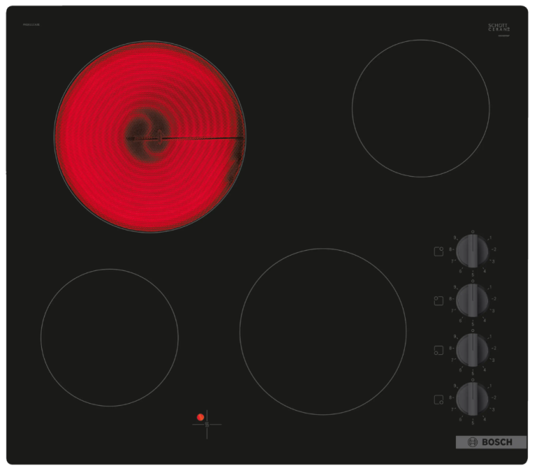 BOSCH Series 2 Electric hob 60 cm surface mount without frame PKE611CA3E