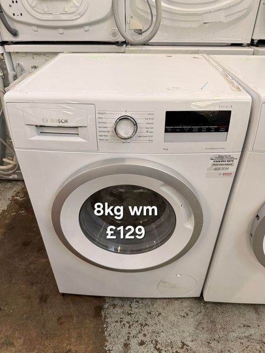 Bosch 8kg washing machine 🌟 Free Delivery 🌟 120 Days Warranty 🌟 