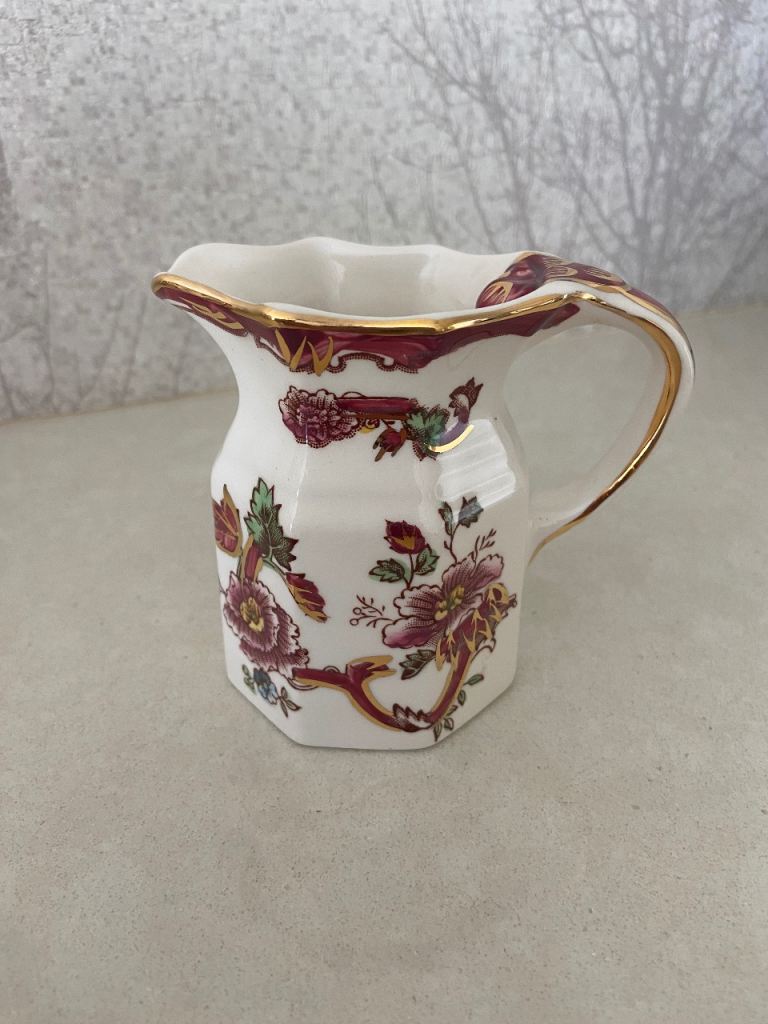 MASON IRONSTONE “Fenton” Jug - (Mandalay Red) 