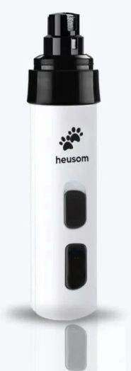 Heusom Silent Groom Pro Nail Grinder – Quiet Electric Pet Nail Trimmer for Dogs