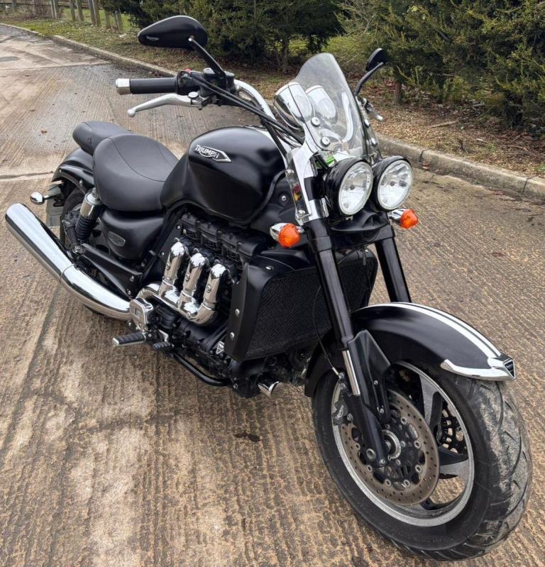 2013 13 TRIUMPH ROCKET 111 3 ROADSTER 23 CLASSIC NAKED MUSCLE CRUISER TOURER