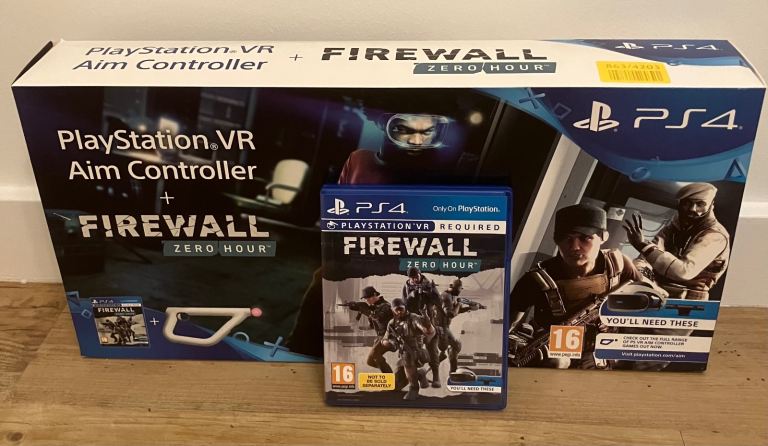 image for Sony PlayStation VR Aim Controller + Firewall Zero Hour (PS4)