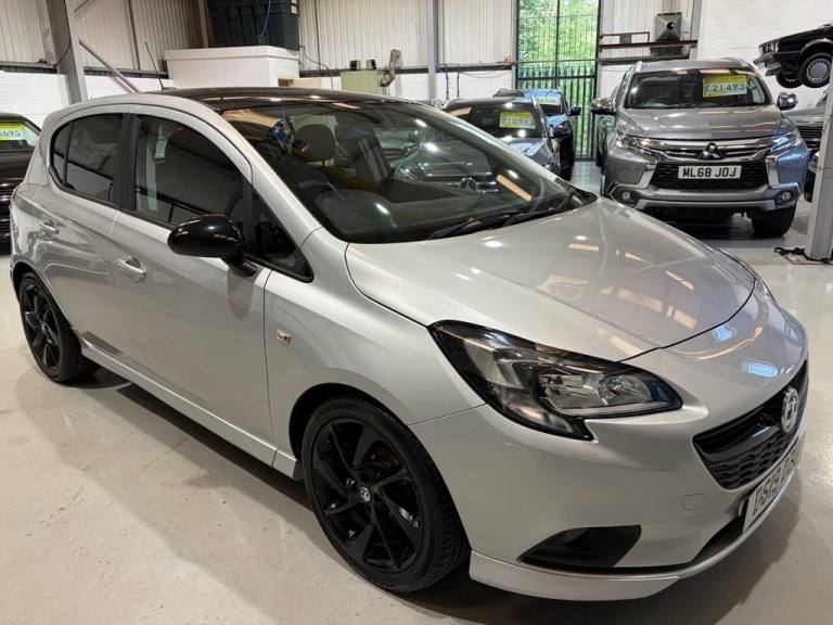 2019 Vauxhall Corsa 1.4i ecoTEC SRi VX Line Nav Black Hatchback 5dr Petrol Manual Euro 6 90ps F H...
