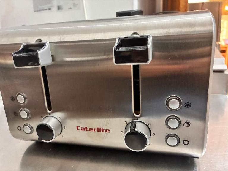 Caterlite 4 Slot Stainless Steel Toaster