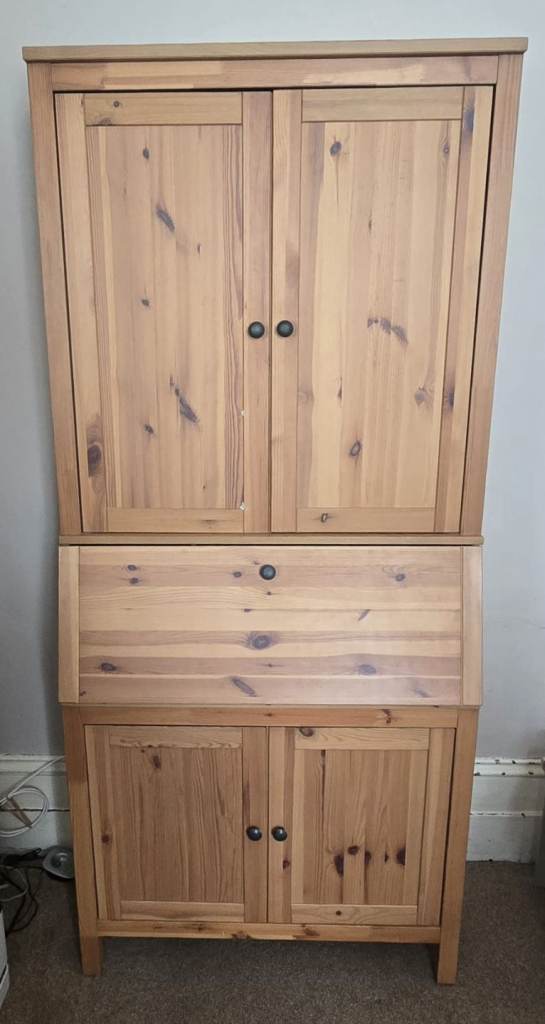 Ikea Secretary desk with add-on-unit 